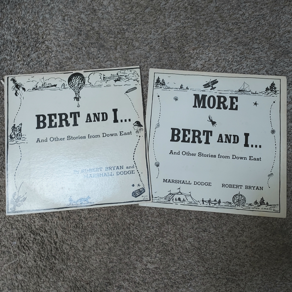 Vintage 60s Bert and I Vinyl LP Record Set Maine Humor